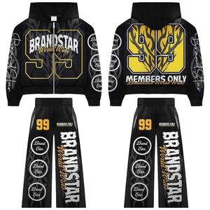 ชุดออกกำลังกายลำลอง 2 ชิ้น ระบายอากาศได้ดี สำหรับฤดูหนาว เหมาะสำหรับวิ่งและฝึกซ้อม ผลิตตามแบบ OEM สำหรับทุกเพศ ทนทาน ผลิตจากผ้าฝ้าย 100% คุณภาพสูง - Product Image 6