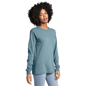 T-shirts élégants à col rond en coton à manches longues pour femmes - Product Image 3