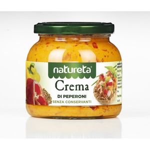 Natureta 290g Italian Style Salad Sauce 12-Piece Mason <b>Jar</b> Pepper Cream Premium Ingredients No Preservatives Tomato Olive Oil - Product Image 1