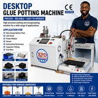 Professionelle Desktop 3-Achsen Vollautomatische Zweikomponenten-AB-Klebstoff-Vergussmaschine für LED-Elektronik und Industrieanwendungen