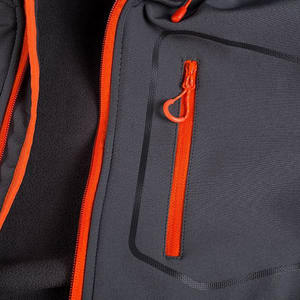 Veste Softshell pour homme en tissu nylon polyester, taille et couleur personnalisées 2025, veste Softshell pour homme, service OEM, randonnée en plein air - Product Image 5