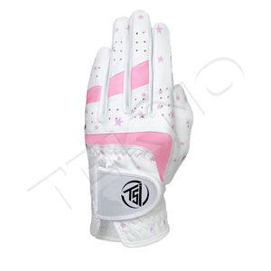 Premium Cabretta cuero duradero blanco GUANTES DE Golf adulto sensación cómoda todos los golfistas antideslizante agarre de La Palma ropa deportiva - Product Image 5
