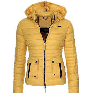 Ropa de invierno Mujer Chaqueta acolchada brillante Nuevo diseño Buena calidad Nuevo diseño Venta al por mayor Chaquetas acolchadas de invierno para mujer - Product Image 2