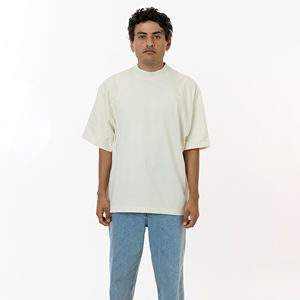 Camiseta de Hombre de Algodón Orgánico al por Mayor, Diseño Personalizado, Media Manga, Corte Regular, Cuello Redondo, 100% Algodón, Estilo Hip-hop Vintage - Product Image 6