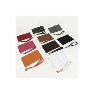 Kit portafoglio ecopelle rosso