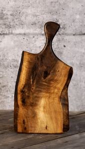 เขียงไม้อะคาเซียสำหรับวางบนเคาน์เตอร์สำหรับหั่นขนมปังเนื้อเขียงไม้มีด้ามจับแข็งแรง2024 - Product Image 6