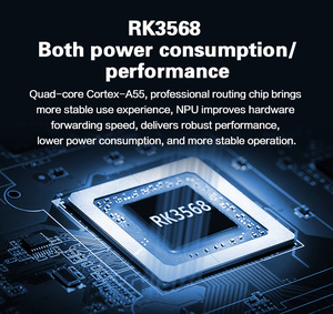 Sharerdp tùy chỉnh fl900g rk3568 onboard 2GB 8/16GB lưu trữ 8 cổng Ethernet nhúng Mini tường lửa công nghiệp <span class=keywords><strong>Router</strong></span> VPN kho - Product Image 4