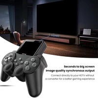 GBE GBE-Game-S10 Mini console portable sans fil pour télécommande, joystick, 520 jeux, 8 bits, écran 2,4 pouces, 1020 mAh, double jeu, multijoueur