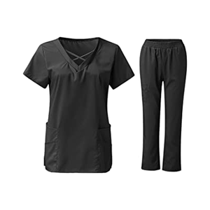 Hot Selling 2024 OEM Customized KATBROS INDUSTRY Women's Hospital <b>Scrubs</b> <b>Uniforms</b> Set Nursing Polyester/Cotton Knitted Custom - Product Image 1