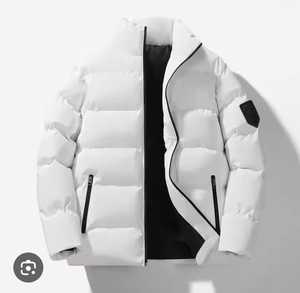 Latest Design Men Full Sleeve Puffer <b>Jacket</b> Stylish Casual Wear High Quality Waterproof Windproof Breathable Polyester/Nylon - Product Image 3