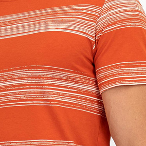 เสื้อยืดพิมพ์ลายทางสำหรับผู้ชายเสื้อผ้าคอตตอนถัก100% พิมพ์ดิจิตอลสไตล์ยอดนิยมจากบังคลาเทศ - Product Image 6