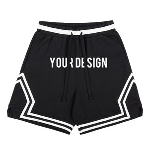 Pantalones Cortos Deportivos de Malla con Diseño Deportivo, Color Sólido, Logotipo Personalizado, para Gimnasio, Fitness, Baloncesto, Sostenibles y Transpirables - Product Image 2