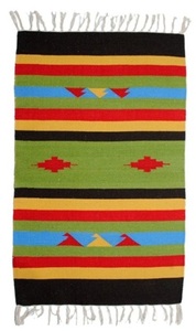 Tapis de sol en coton fait main, lavable, réversible, en gros, magnifiques, tapis tissés pour les voyages, les pique-niques et l'usage domestique - Product Image 4