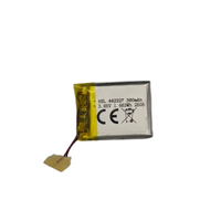 Batterie LiPo LithoTop Compacte Ultra Mince 3.7V 380mAh 442327 Longue Durée de Vie Rechargeable Polymère Lithium Garantie 12 Mois
