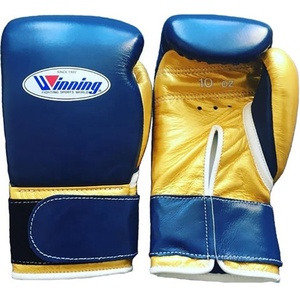 Guantes de Boxeo de Piel Auténtica de Primera Calidad Hechos a Medida para Gimnasio, Entrenamiento de Combate, con Cierre de Velcro para Adultos - Product Image 4
