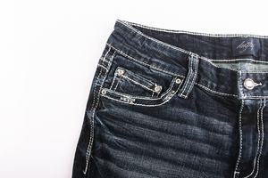 Venta al por mayor verano nuevos hombres azul claro bordado angustia Denim cargas vintage streetwear Jean shorts hombres verano cargo shorts - Product Image 4