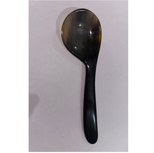 Juego de Cubiertos de cuerno de búfalo y buey natural Cubiertos de cuchara de cuerno natural para mesa de restaurante ¡Excelentes precios! - Product Image 1