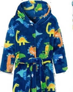 Jersey impermeable para niños, ropa de calle con estampado polar, Sudadera con capucha y abrigo, ropa de fábrica de estilo occidental liso - Product Image 1