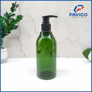 Botella de PET Marrón de 300 ml para Champú con Tapa de Rosca, Impresión Serigráfica, Color Personalizado, Producto de Generación Nueva - Product Image 3