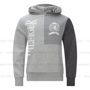 Sudadera con capucha estampada para hombre, ropa deportiva, Sudadera con capucha de felpa francesa, chaqueta de piel sintética con cremallera completa sólida, jersey de lana Polar de invierno con cremallera - Product Image 1