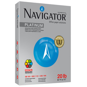 Papier copie A4 Premium Navigator 70g, export et vente en gros, 500 feuilles/rame, 5 rames/boîte - Product Image 2