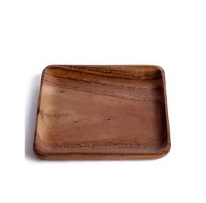 ถาดไม้เสิร์ฟหรูหราพร้อมลายศิลปะที่ทันสมัยเหมาะสำหรับจัดแสดงบนเคาน์เตอร์โต๊ะรับประทานอาหารและห้องนั่งเล่น - Product Image 1