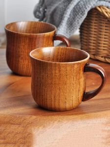 INCLUDE Natural Wood Tea Cup Wooden for Wine Coffee Water Hot Cold Drinks Drinking <b>Mug</b>, Japanese Style Wood Tea Cup - Product Image 5