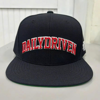 Gorra de Béisbol Personalizada con Bordado 3D Rojo, Visera Plana Verde, Estilo Hip Hop, Suministro al por Mayor, OEM Vietnam