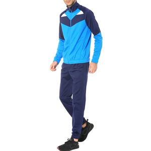 Chándales para hombre, dos tonos, bolsillo delantero largo, ajuste holgado, ropa de entrenamiento para correr, chándal de lluvia de dos piezas impermeable personalizado - Product Image 5