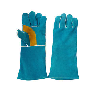 Gants de soudage en cuir résistant à la chaleur pour barbecue et cuisson - Product Image 1