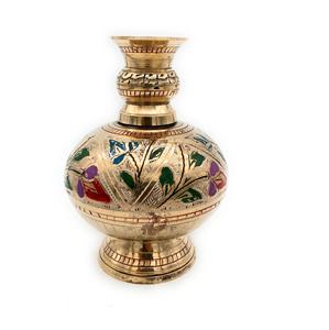 Florero de aluminio hecho a mano Nueva mesa de diseño Florero decorativo en forma redonda Centro DE MESA DE BODA Maceta - Product Image 3