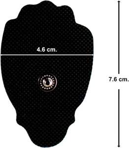 20 टुकड़े पुनः प्रयोज्य स्व-चिपकने वाला लेटेक्स मुक्त हाइपोएलर्जेनिक इलेक्ट्रोड पैड दर्द से राहत के लिए - Product Image 3