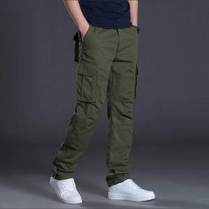 Nuevo diseño, venta al por mayor, pantalones cargo para hombre, últimos diseños, tendencia para hombre, pantalones cargo con múltiples bolsillos, servicio OEM - Product Image 5
