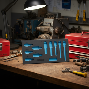 Inserto de Espuma Suave de 2 Componentes Hazet para Cajas de Herramientas 163-221/10 y 990/10, Accesorio - Product Image 3