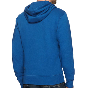 Sweat à capuche pour hommes en polaire à fermeture éclair surdimensionné au design personnalisé Streetwear & Acid Wash Distressed Zip up Hoodie - Product Image 4