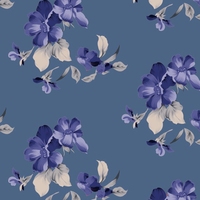 Tela de Poliéster Koshibo Crepé con Estampado Digital de Flores Personalizado para Vestidos de Novia en Canadá y Estados Unidos, Diseño de Tops