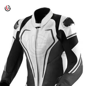Wholesale Custom Cowhide Genuine Leather Motorcycle <b>Suits</b> Set Comfortable Breathable <b>Waterproof</b> Auto Racing Sports Wear for <b>Men</b> - Product Image 6