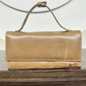 2025 New Fashion Full Grain Handmade Genuine Leather Wallet for Women Fashion Luxury High Quality Card Holder Top Handle Clutch - Product Image 1