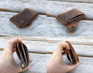 ที่ใส่เงินหนังแท้, ที่ใส่บัตรหนังแท้แบบกำหนดเอง, ผู้ผลิตและผู้ค้าส่งที่ใส่บัตรหนังส่วนบุคคล - Product Image 6