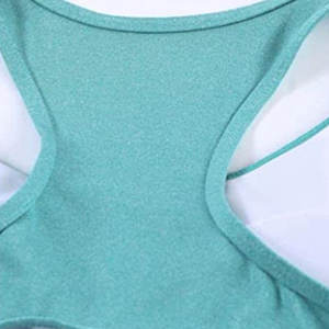 ชุดโยคะผู้หญิงขายดี สีสั่งทำได้ น้ำหนักเบา เป็นมิตรกับสิ่งแวดล้อม ระบายอากาศ แห้งเร็ว ผ้ายืด/โพลีเอสเตอร์ โลโก้ด้านหน้า - Product Image 5