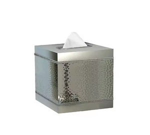 Support de boîte à mouchoirs en cuivre antique de forme carrée pour la maison support de boîte à mouchoirs de cuisine en métal pour la cuisine nouveau support de boîte à mouchoirs - Product Image 2