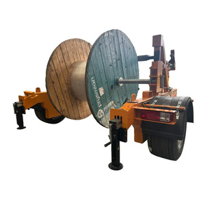 Remolque de Despliegue de Cables Automático de 10 Toneladas CP FHCDT10 con Certificación CE ISO, Fabricante Turco, Sistema Hidráulico de Manejo de Bobinas - Product Image 1
