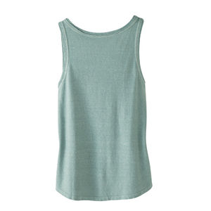 Débardeur sans manches avec Logo pour femme, débardeur en Jersey de coton imprimé personnalisé - Product Image 3