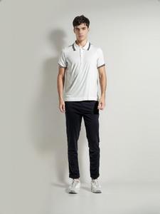 OEM personalizado de verano de los hombres de gran tamaño Anti-Pilling de punto de algodón Logo cuello redondo impreso Jersey estilo sólido Streetwear Tee - Product Image 3