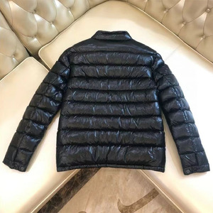 Chaqueta acolchada de concha suave ultraligera de invierno para hombre, diseño de estampado de Safari para exteriores con cierre de cremallera, talla grande, a prueba de viento para adultos - Product Image 2