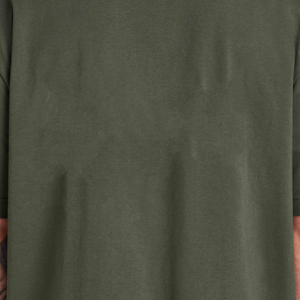 Nueva Camiseta Hip Hop 2025 100% Algodón para Hombre, Impresión Digital Personalizada con Logotipo, Corte Holgado, Color Sólido, Transpirable - Product Image 3