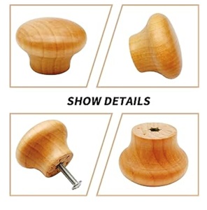 Bouton de commode rond en résine de laiton en bois noir Boutons en marbre les plus vendus avec une taille de forme de couleur personnalisée Fabriqué en Inde Article - Product Image 5