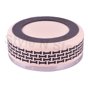 Bol portable anti-dérapant à double paroi pour chiots Bol pour animaux de compagnie Bol pour animaux de compagnie en acier inoxydable Offre Spéciale Bol pour animaux de compagnie en acier inoxydable isolé - Product Image 3