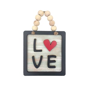 Etiquetas de madera con forma de corazón para decoración del hogar, piezas de madera, tamaño personalizado y uso colgante para interiores - Product Image 6