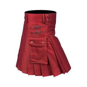 Offre Spéciale personnalisé toutes les couleurs hommes et femmes moderne écossais Tartan Kilts tissu de laine de qualité supérieure vêtements traditionnels - Product Image 5